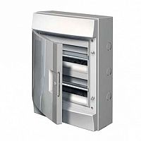Распределительный шкаф Mistral65, 24 мод., IP65, навесной, термопласт, серая дверь |  код. 1SL1104A00 |  ABB